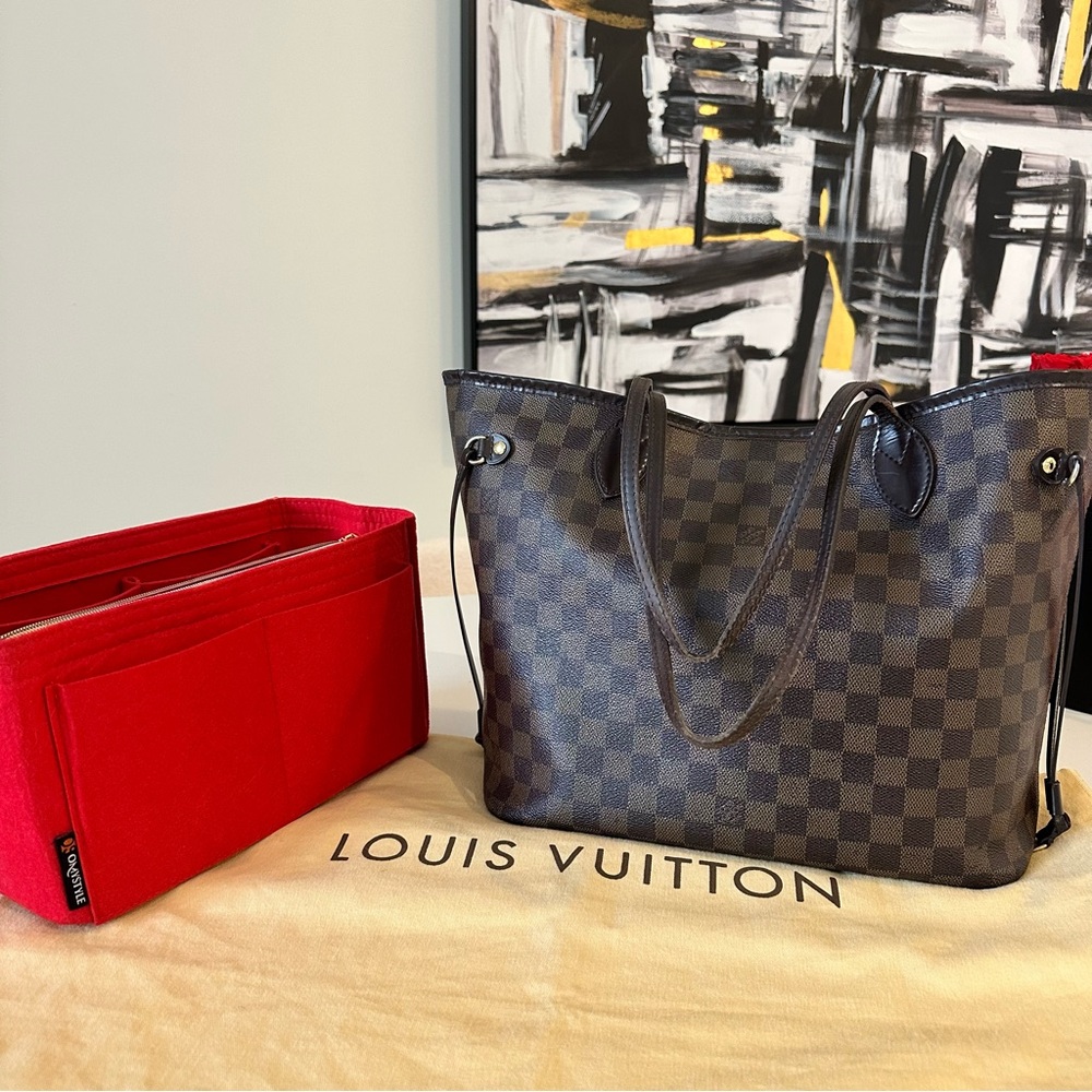 Louis Vuitton Neverfull MM Brown Damier